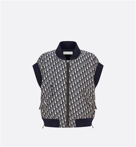 Veste sans manches Jacquard de taffetas technique à motif Plan 